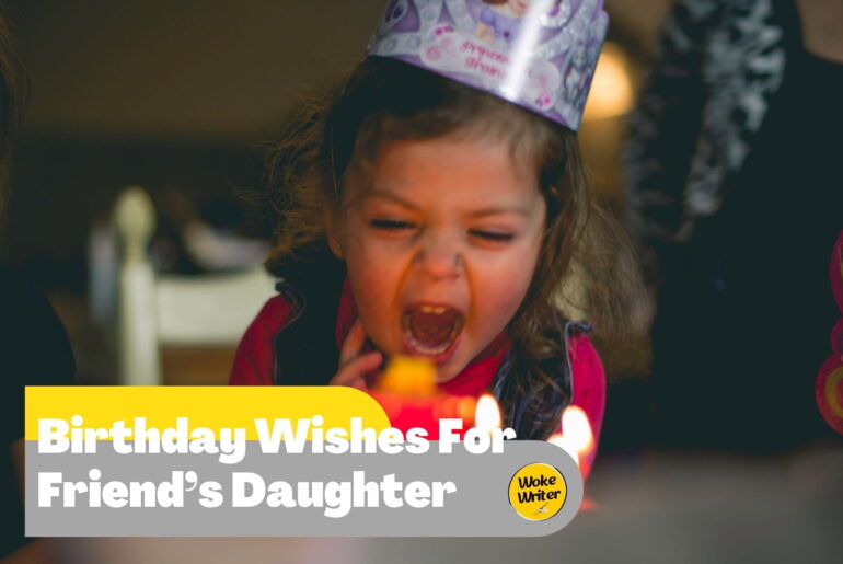 Birthday Wishes For Friend’s Daughter